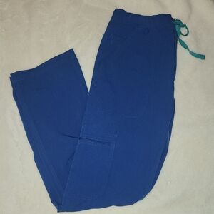 Figs Royal Blue Scrub Pants Size M/P